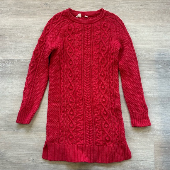 Gap Kids Red Sweater Dress - Picture 1 of 3